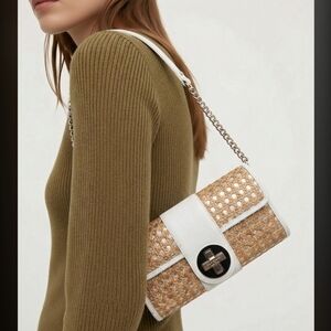 Kate Spade Handbag Chain Basket  Shoulder Bag / Clutch
